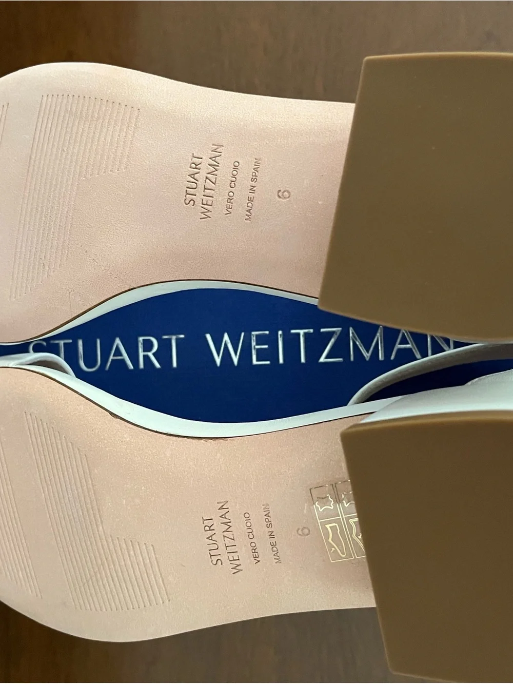 Stuart Weitzman elegant cream